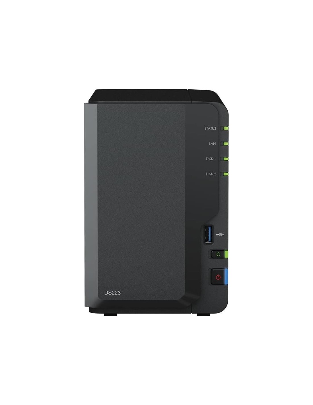 UNIDAD NAS SYNOLOGY 2 HDD/SSD DISKTATION CPU 1.7GHZ 4 NUCLEOS