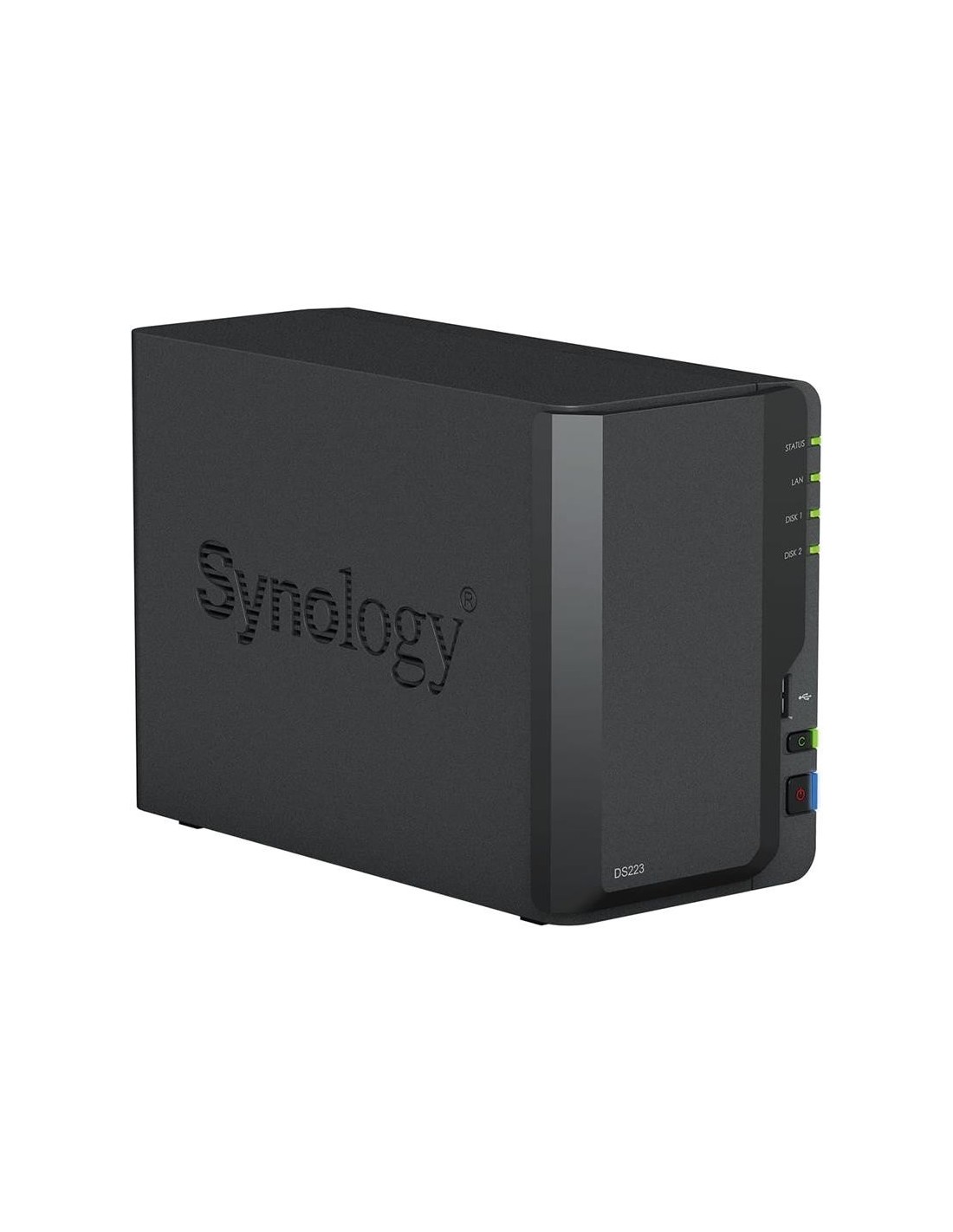 UNIDAD NAS SYNOLOGY 2 HDD/SSD DISKTATION CPU 1.7GHZ 4 NUCLEOS