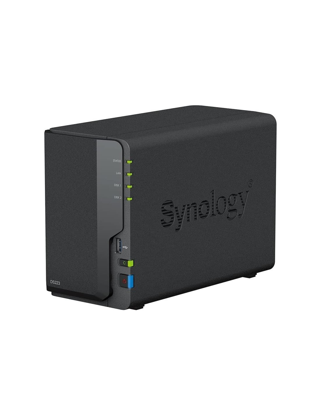 UNIDAD NAS SYNOLOGY 2 HDD/SSD DISKTATION CPU 1.7GHZ 4 NUCLEOS