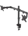 SOPORTE DE MESA TV/MONITOR AISENS 13-32 2 BRAZOS BLACK