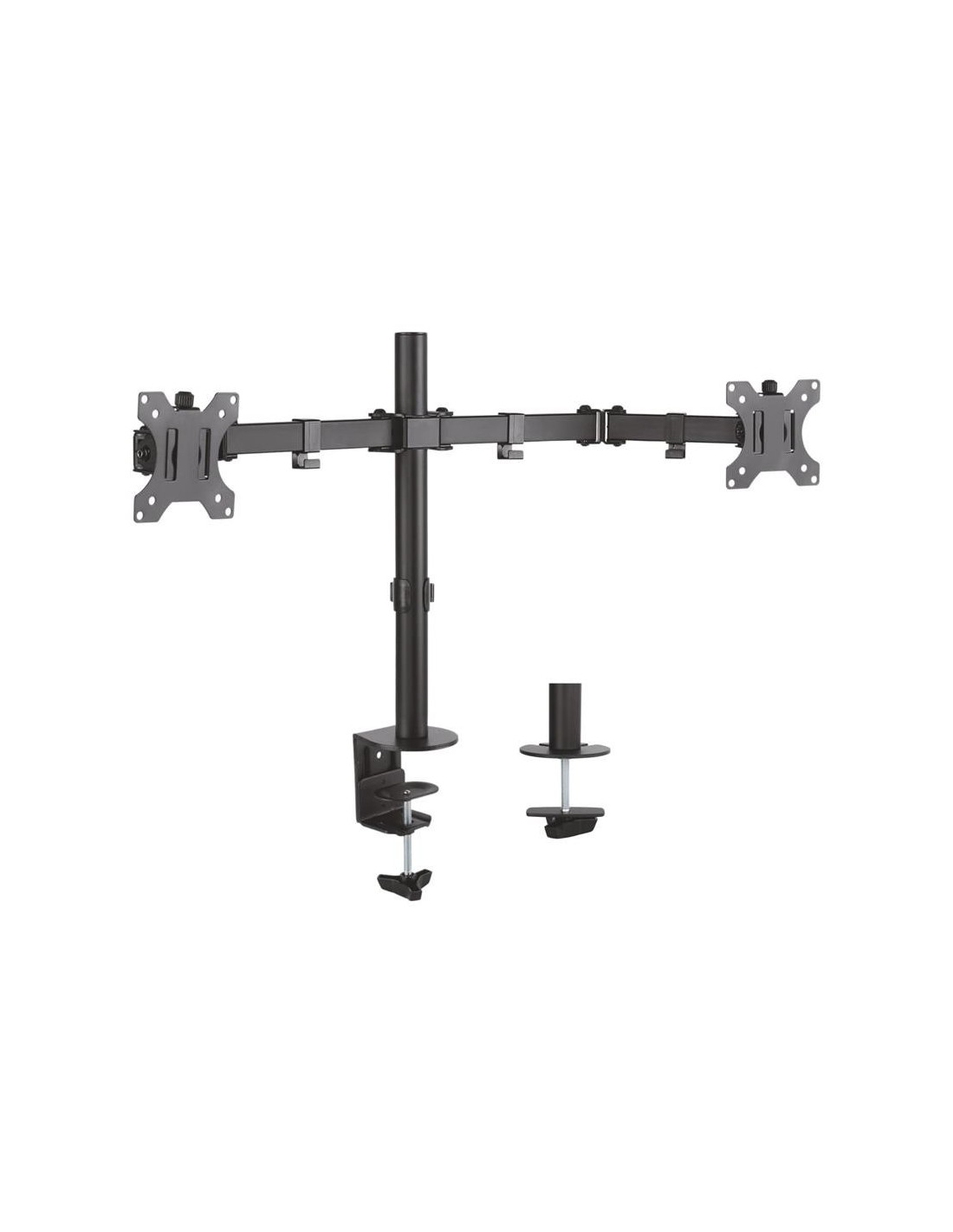 SOPORTE DE MESA TV/MONITOR AISENS 13-32 2 BRAZOS BLACK