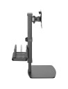 SOPORTE DE MESA TV/MONITOR/MINI PC AISENS 17-32 1 BRAZO 8KG BLACK