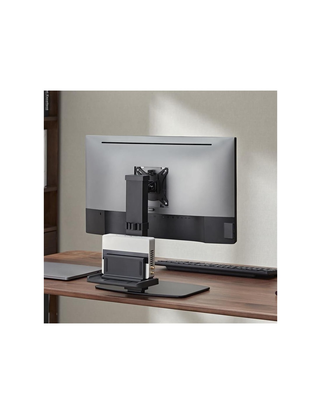 SOPORTE DE MESA TV/MONITOR/MINI PC AISENS 17-32 1 BRAZO 8KG BLACK