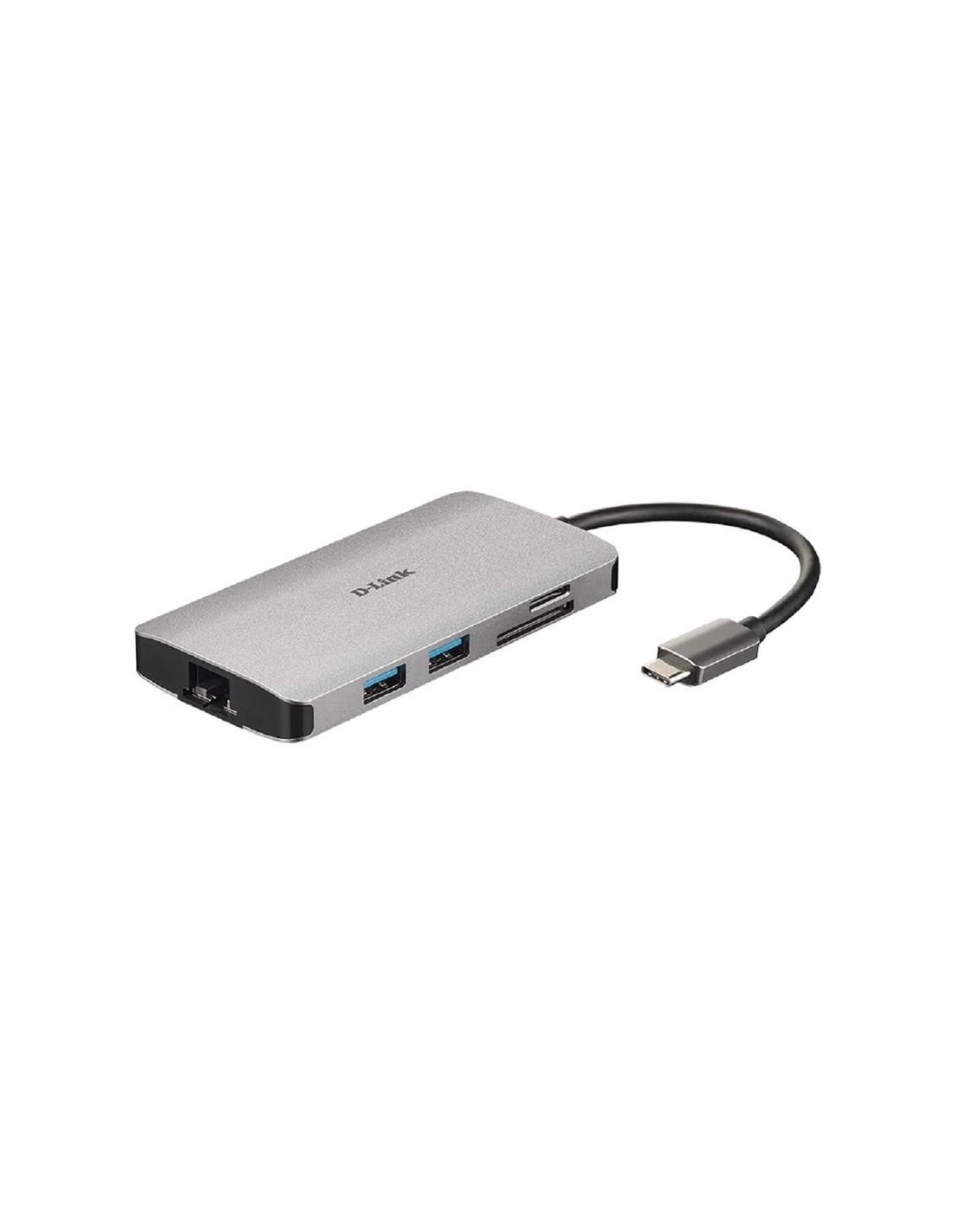 DOCK HUB USB D-LINK 8 EN 1 DUB-M810 USB-C
