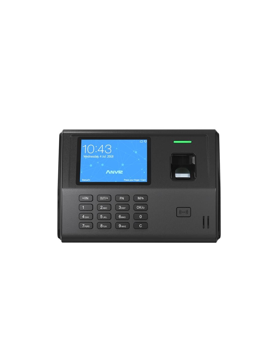 CONTROL DE PRESENCIA TERMINAL ANVIZ EP300 PRO ETHERNET SOFTWARE CROSSCHECK