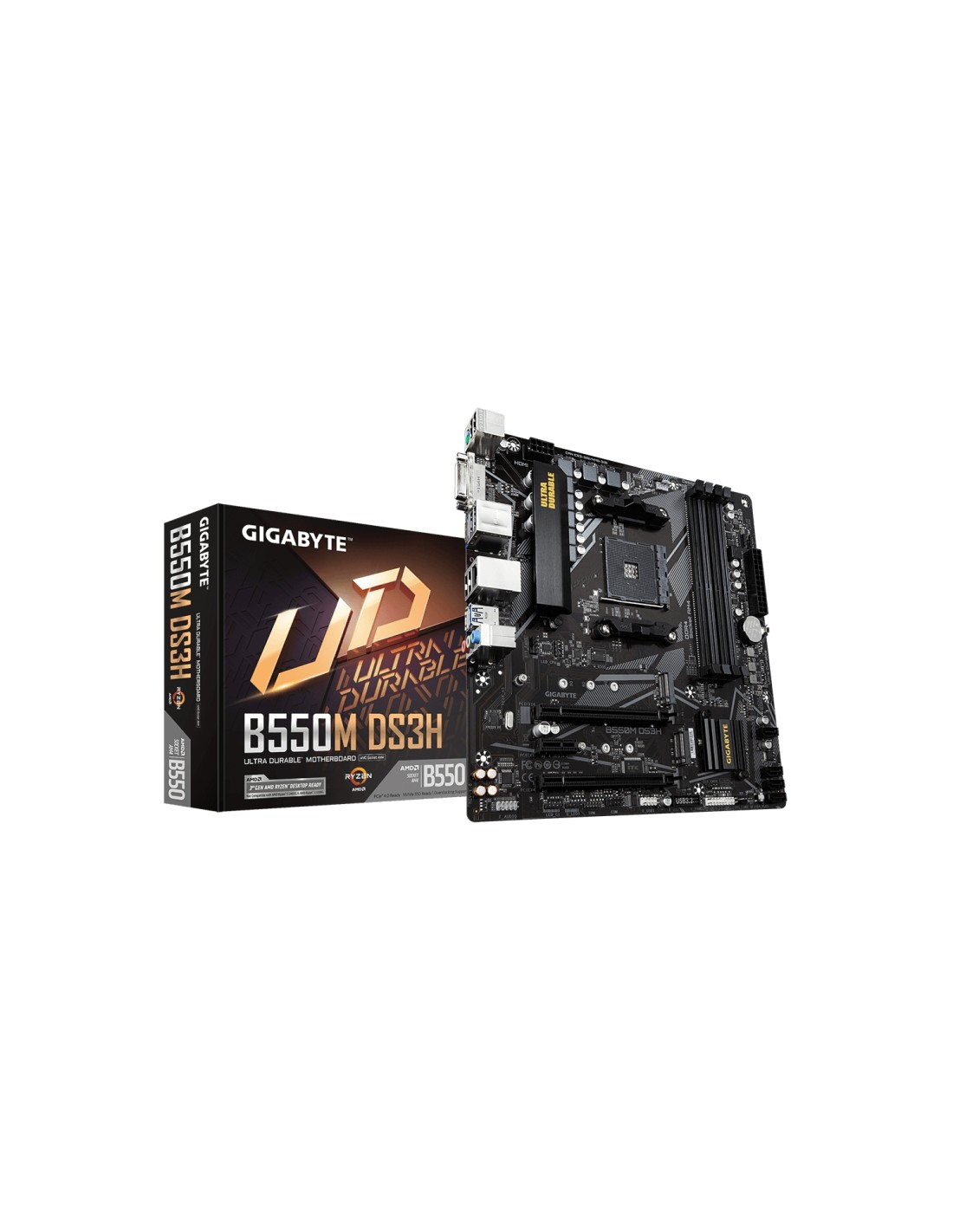Gigabyte B550M Placa base socket AM4 GMB55MDSH-00