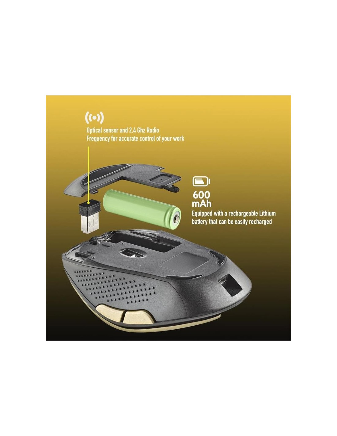 RATON NGS EVO RUST WIRELESS SILENT GOLD