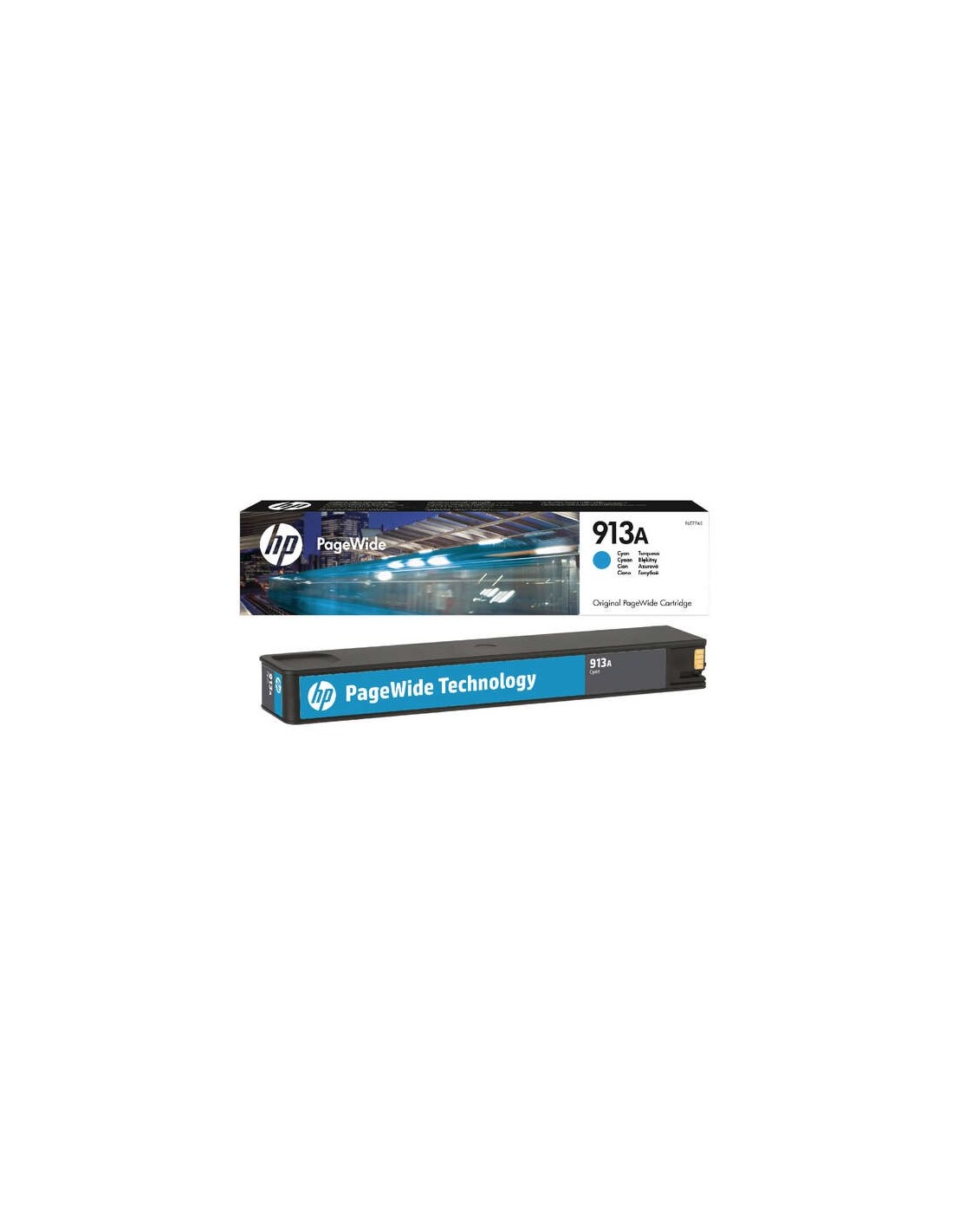 TINTA HP PAGEWIDE 913A CYAN
