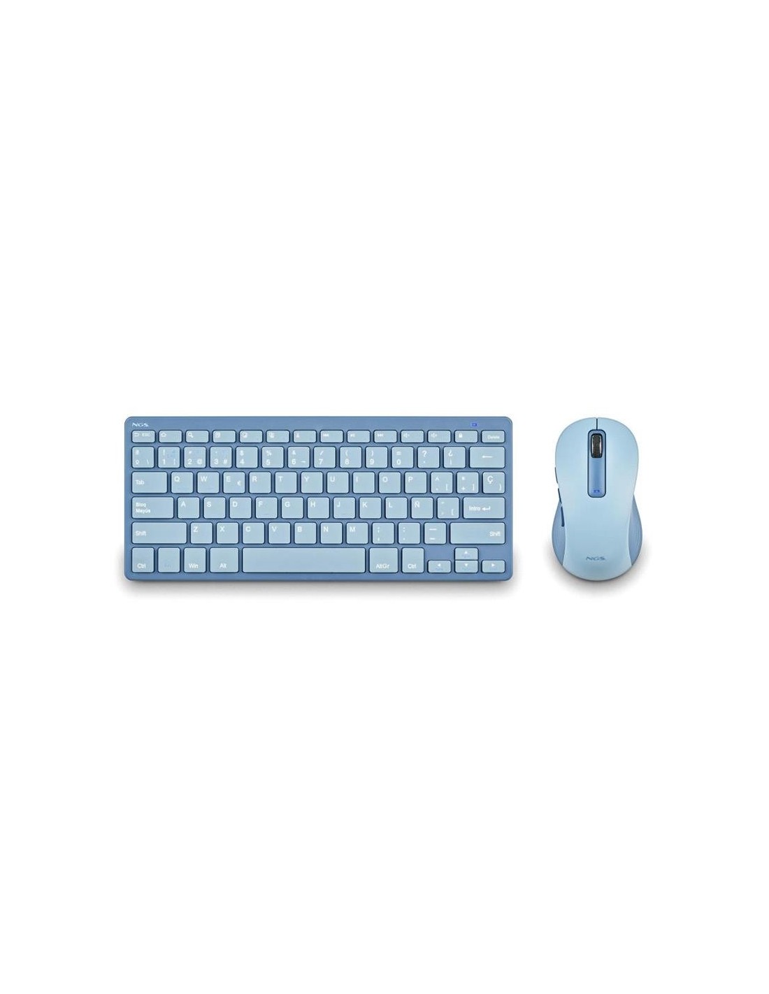 TECLADO + RATON NGS FANTASY KIT WIRELESS BLUE