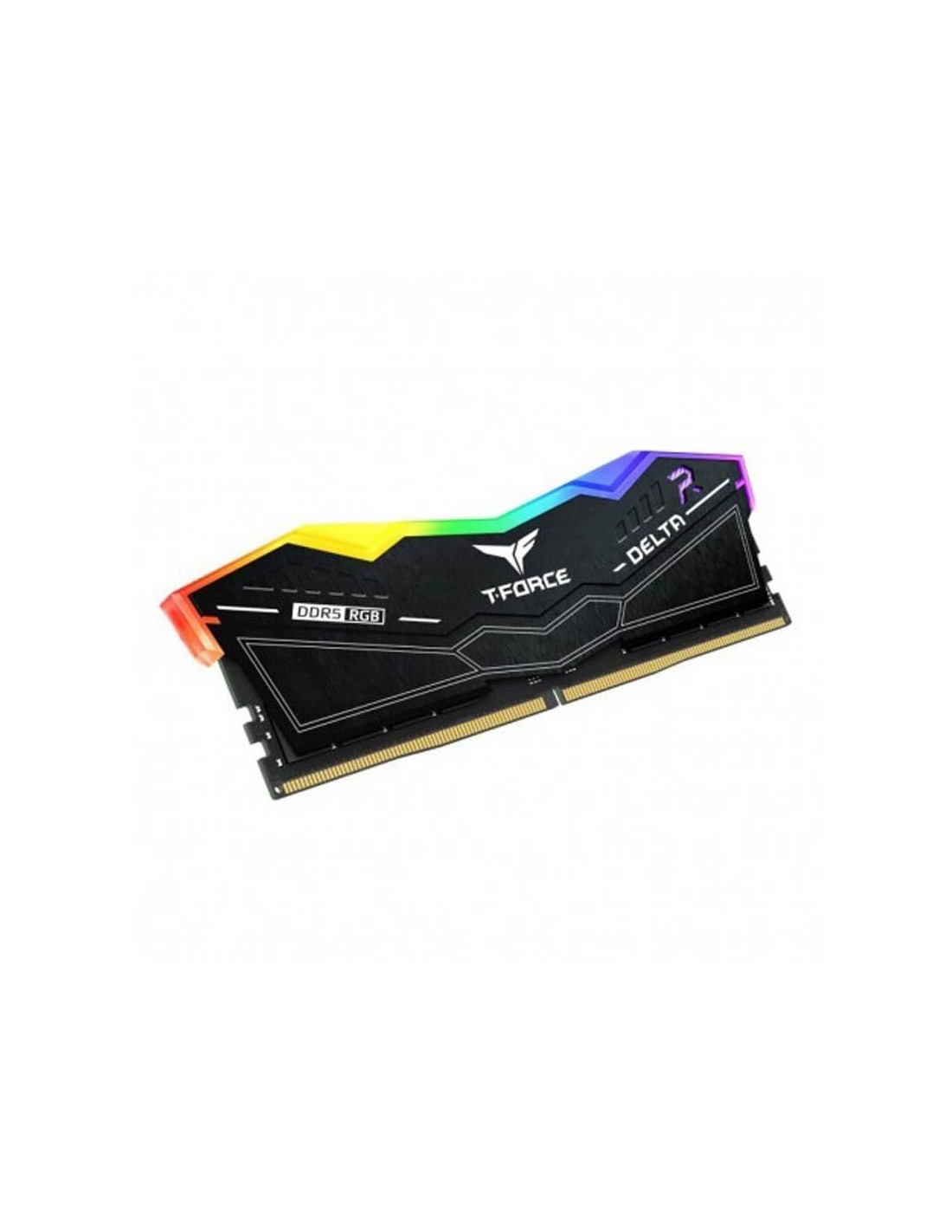 KIT MEMORIA RAM TEAMGROUP DELTA 16GB (2X8GB) DDR5 6000MHZ RGB CL38 BLACK
