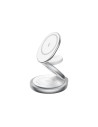 BASE CARGADOR VENTION SMARTPHONE/APPLE WATCH/AURICULARES WIRELESS SILVER