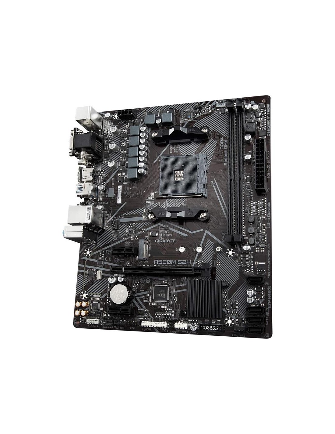 PLACA BASE GIGABYTE GA-A520M-S2H AMD VGA + DVI + HDMI