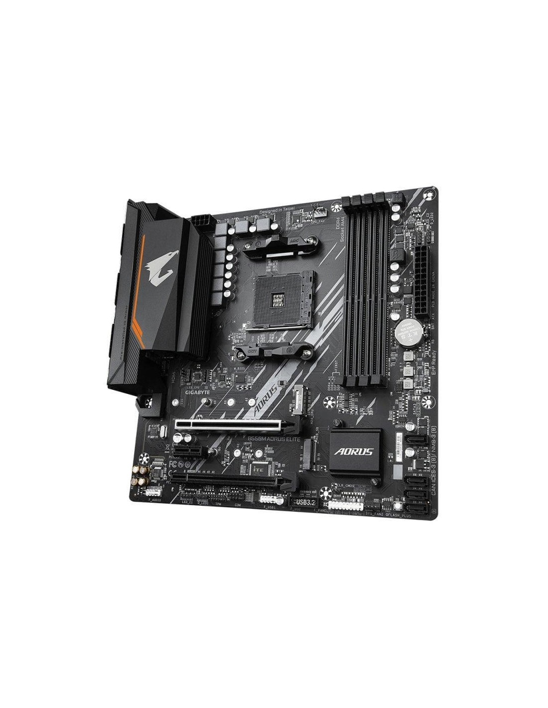 PLACA BASE GIGABYTE GA-B550M AORUS ELITE AMD AM4 HDMI + DVI