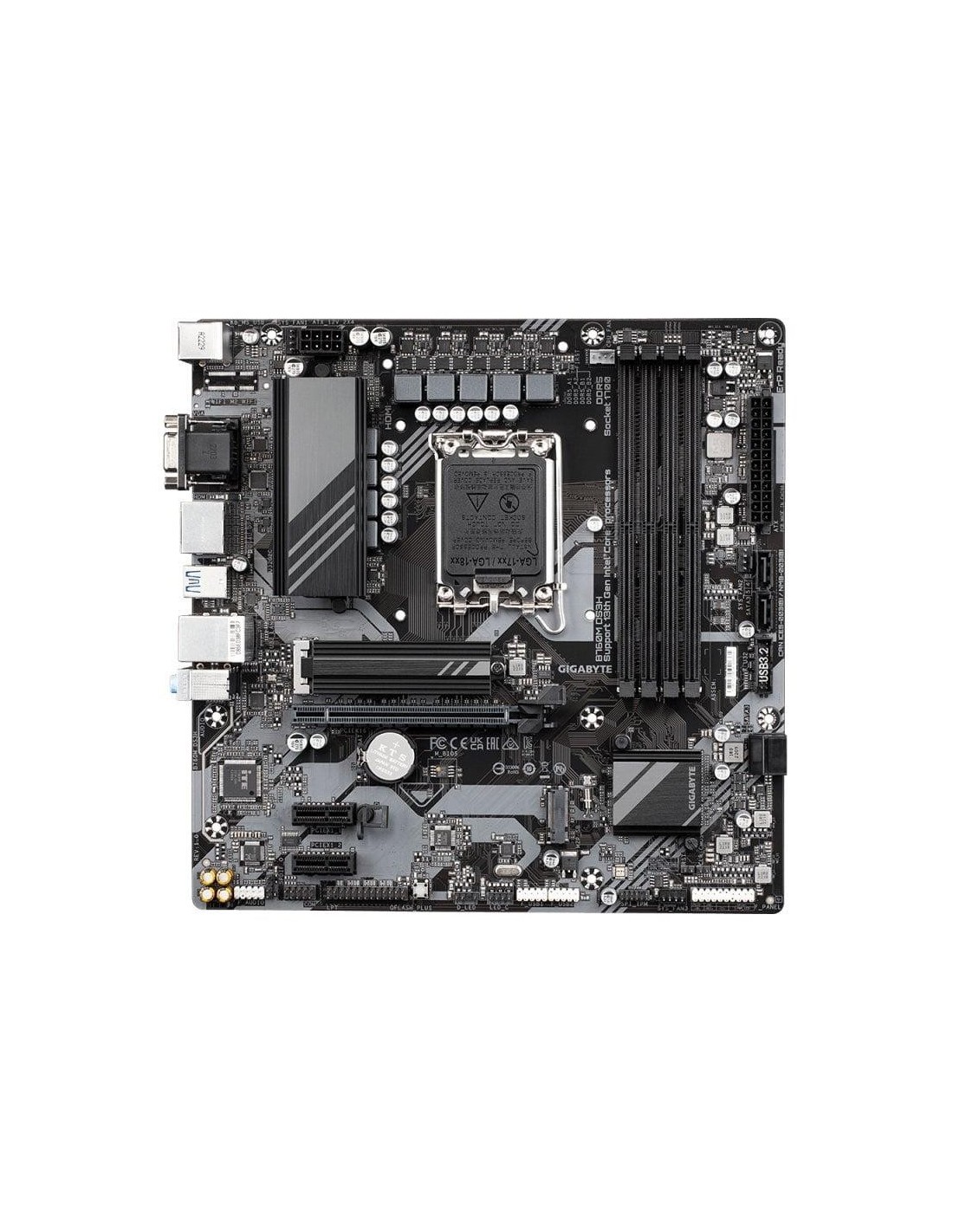 PLACA BASE GIGABYTE GA-B760-DS3H HDMI + DP 4XDDR5 ATX