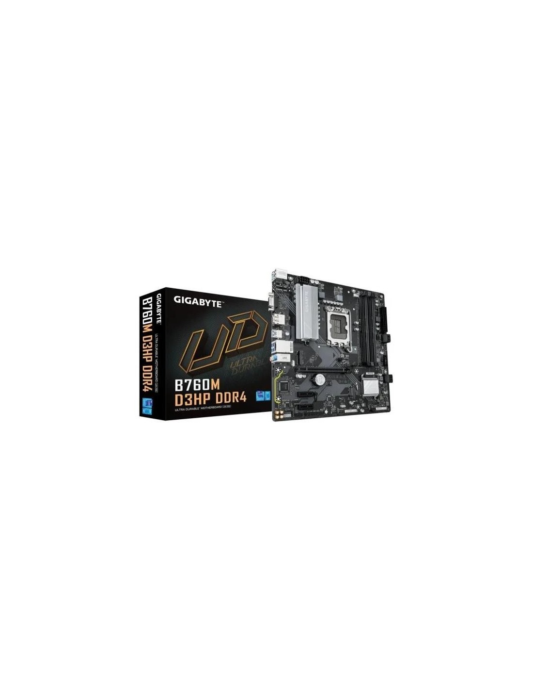 PLACA BASE GIGABYTE GA-B760M-D3HP VGA + HDMI + DP 4XDDR4 MATX