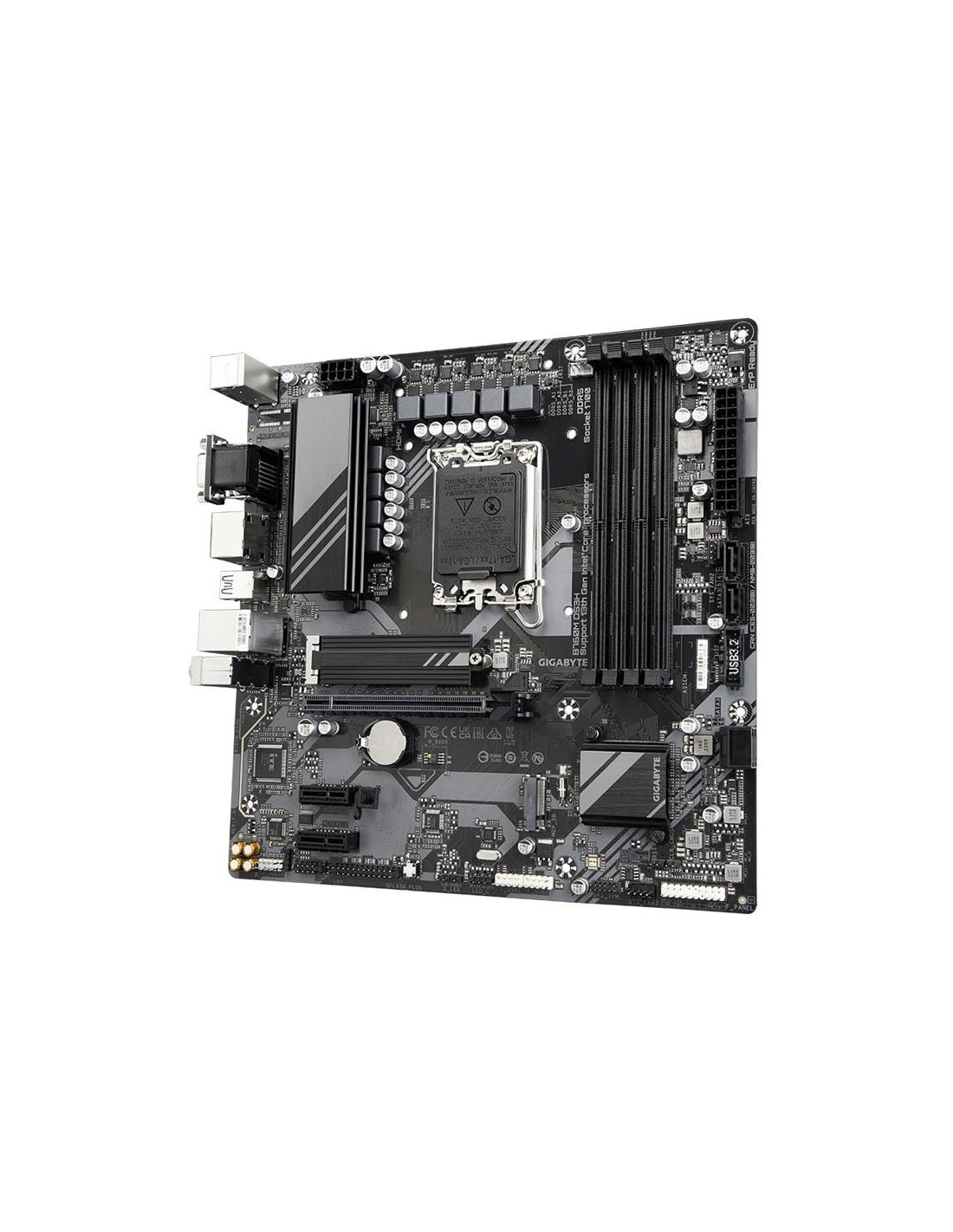 PLACA BASE GIGABYTE GA-B760M-DS3H VGA + HDMI + DP 4XDDR4 ATX