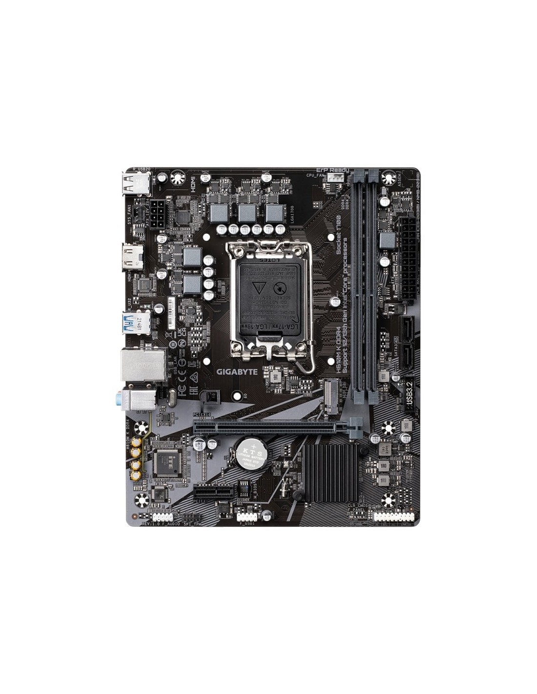 PLACA BASE GIGABYTE GA-H610M-K DDR4 HDMI