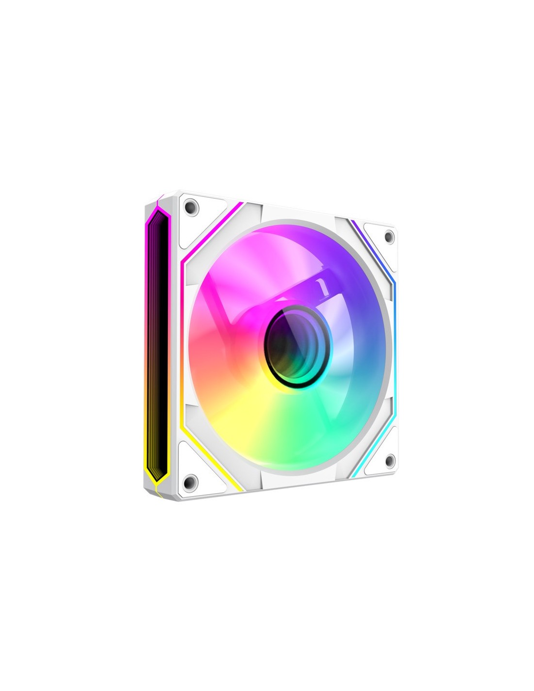 VENTILADOR GM 12CM ADICIONAL GAMING CHASIS ARGB SILENCIOSO WHITE