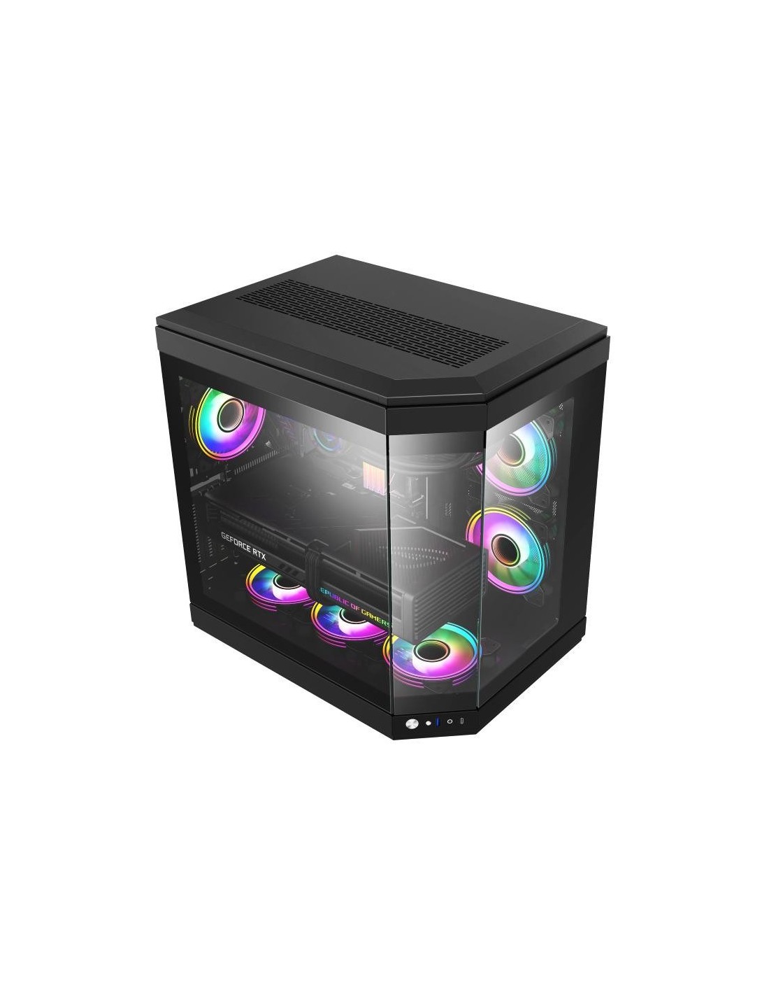 CAJA ORDENADOR GAMING HYPE BLACK