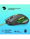 RATON NGS GAMING 6 BOTONES USB RGB BLACK