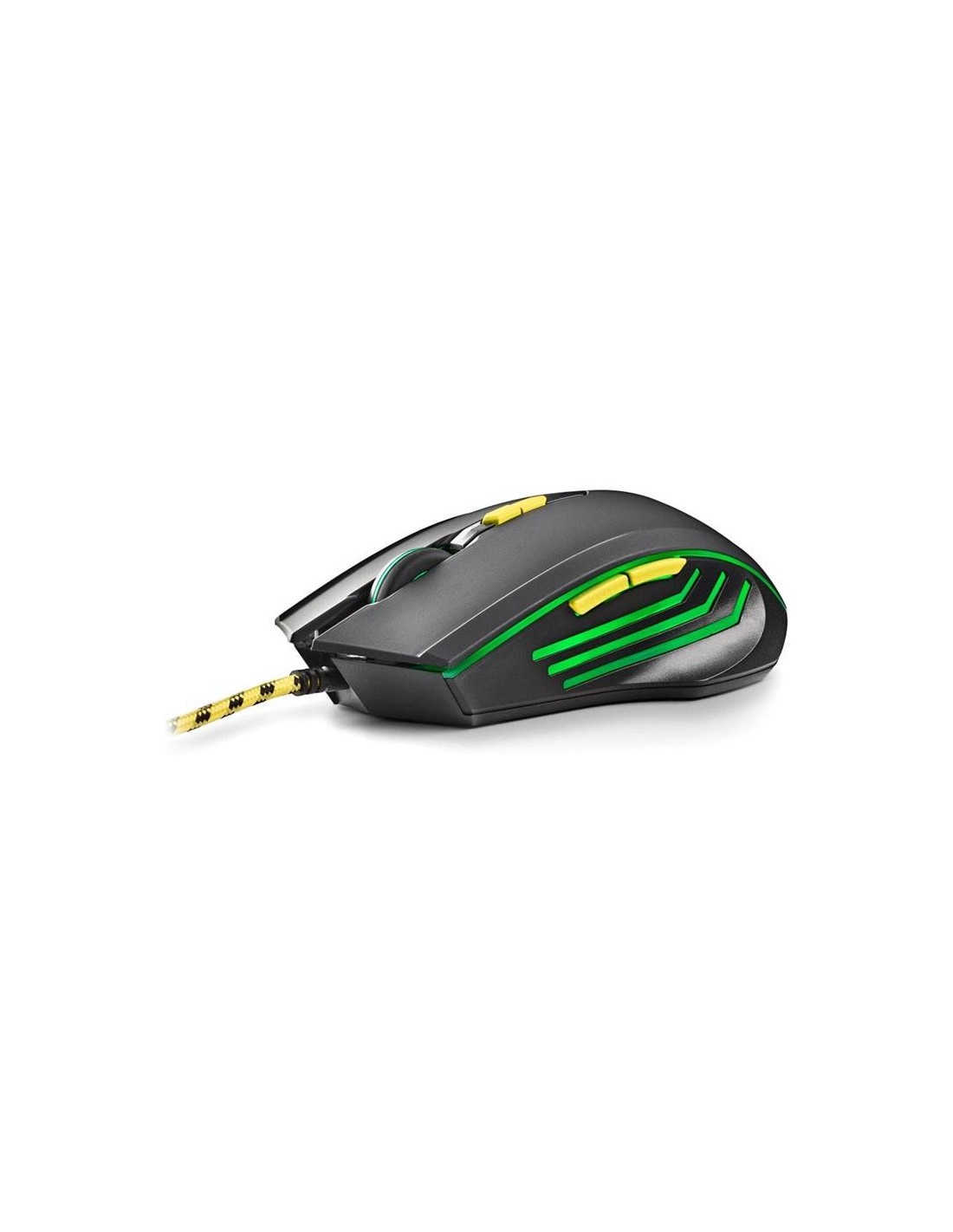 RATON NGS GAMING 6 BOTONES USB RGB BLACK