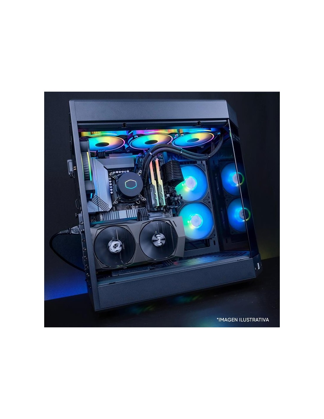 ORDENADOR GAMING HYPE RGB I9 14900K/32 DDR5/2TB NVME/REF.LIQ/850W BLACK