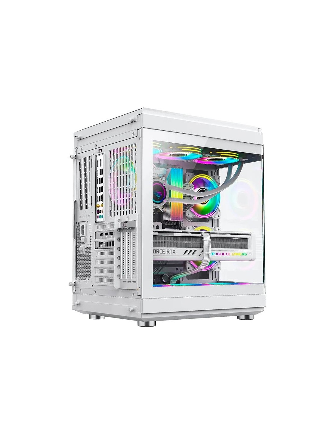 ORDENADOR GAMING HYPE RGB I9 14900K/32 DDR5/2TB NVME/REF.LIQ/850W WHITE