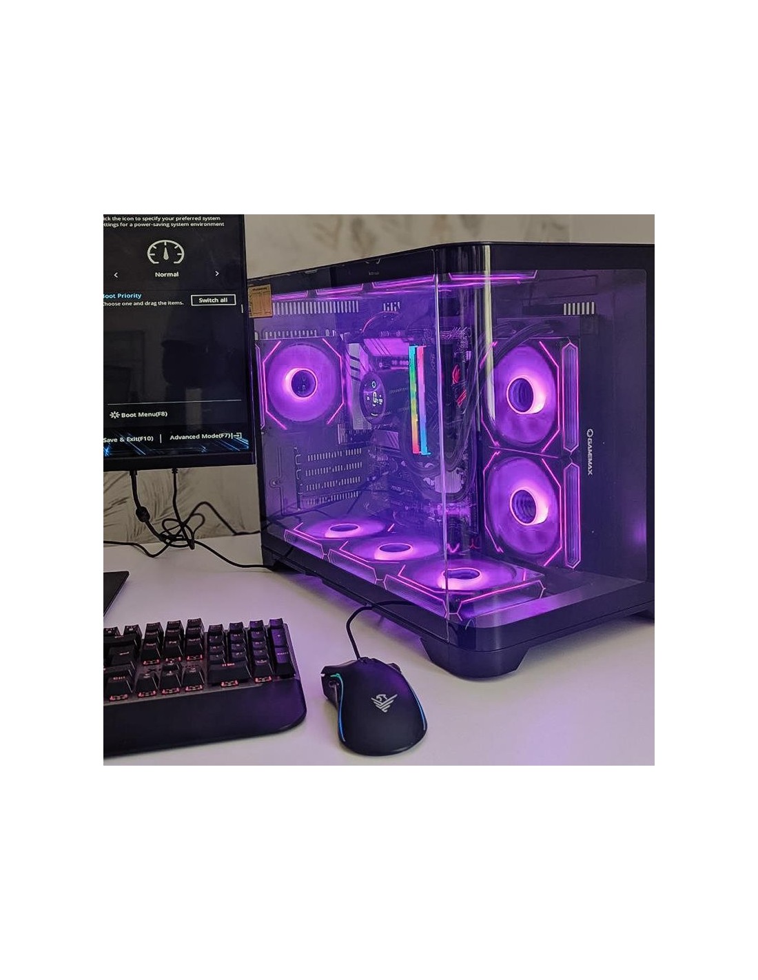 ORDENADOR GAMING HYPE M RGB I5 14400/32GB/SSD1TB NVME/R.LIQ/850W