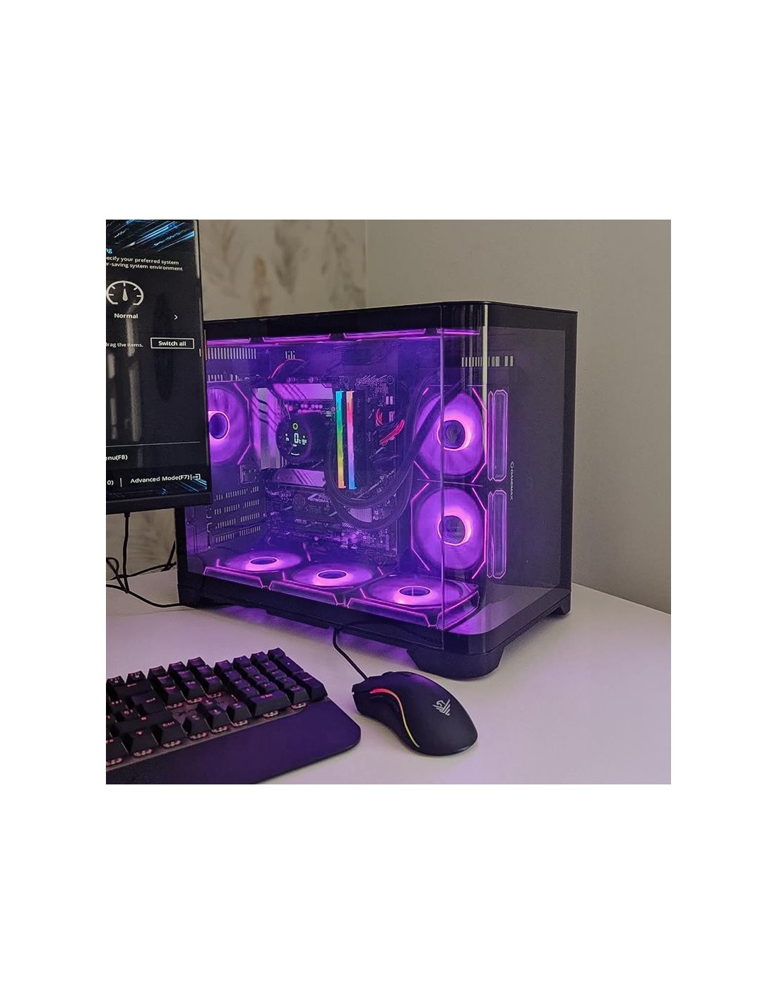 ORDENADOR GAMING HYPE M RGB I5 14400/32GB/SSD1TB NVME/R.LIQ/850W