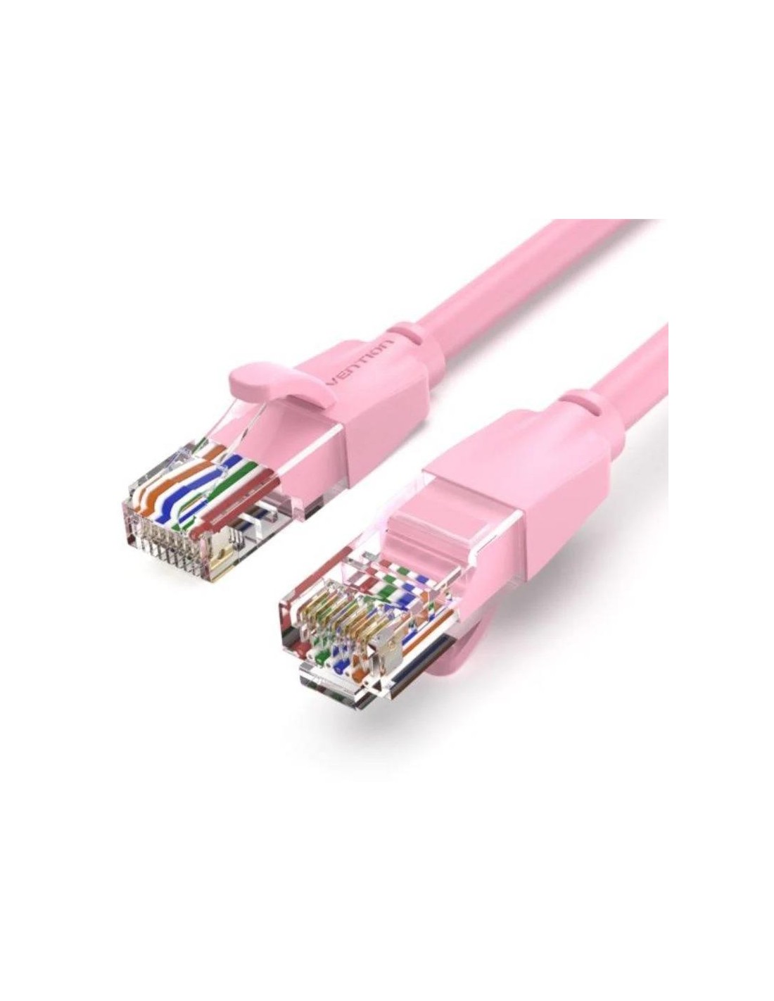 CABLE DE RED CAT.6 UTP 1M VENTION ROSE
