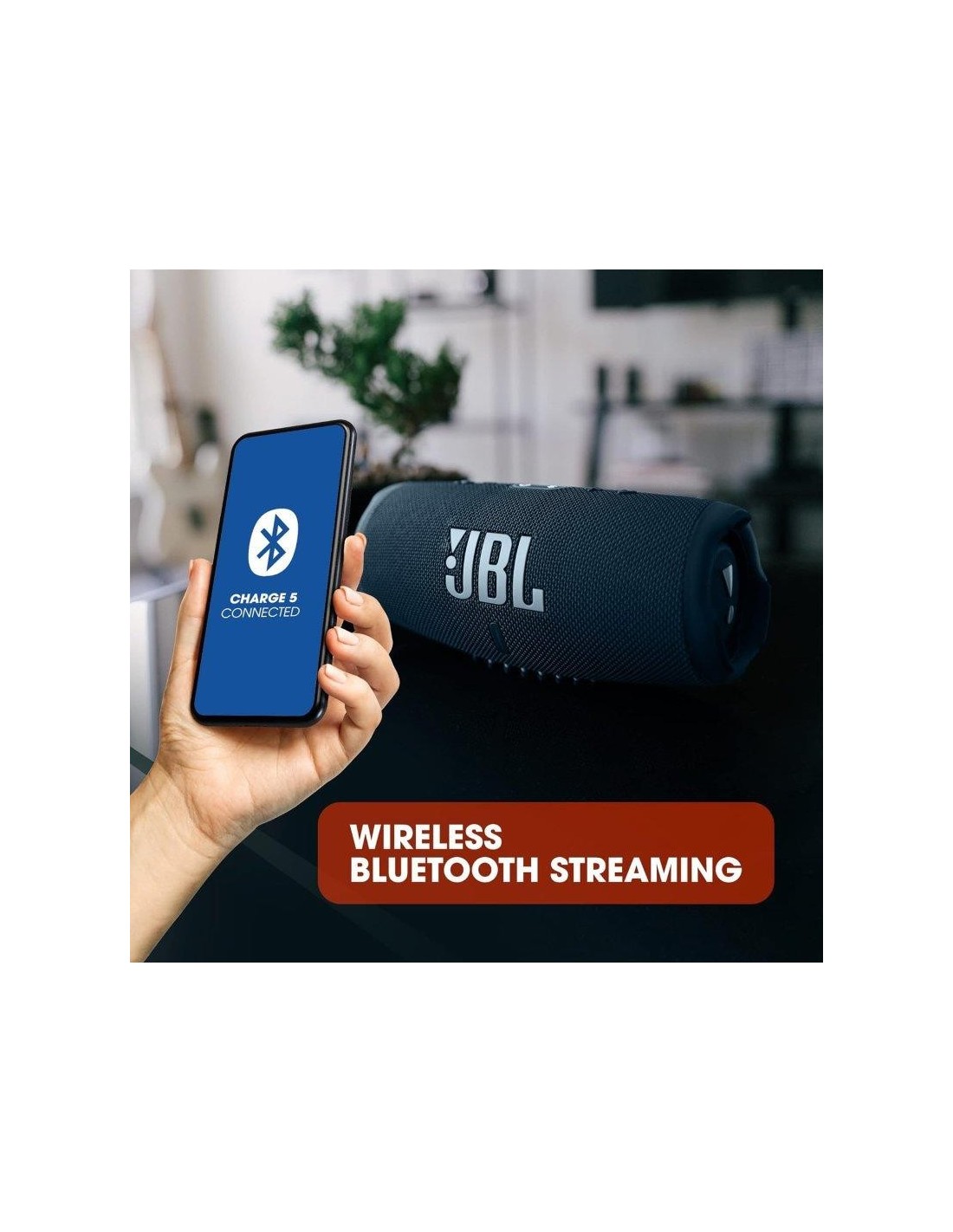 ALTAVOZ JBL CHARGE 5 WIRELESS BLUETOOTH 5.1 40W IP67 BLUE