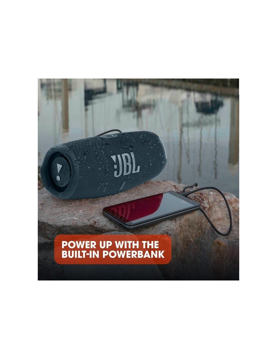 ALTAVOZ JBL CHARGE 5 WIRELESS BLUETOOTH 5.1 40W IP67 BLUE