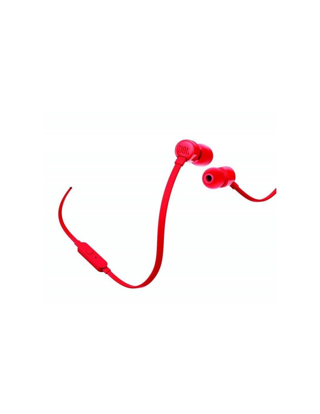 AURICULARES + MICROFONO JBL TUNE 110 IN EAR AUX RED