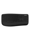 TECLADO PHOENIX K201 ERGONOMICO WIRELESS BLACK