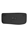 TECLADO PHOENIX K201 ERGONOMICO WIRELESS BLACK