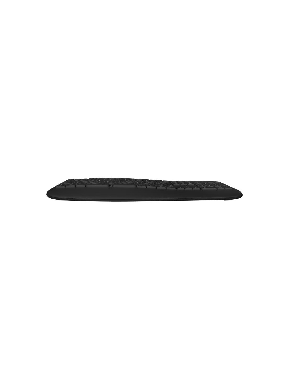 TECLADO PHOENIX K201 ERGONOMICO WIRELESS BLACK