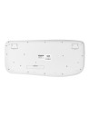 TECLADO PHOENIX K201 ERGONOMICO WIRELESS WHITE