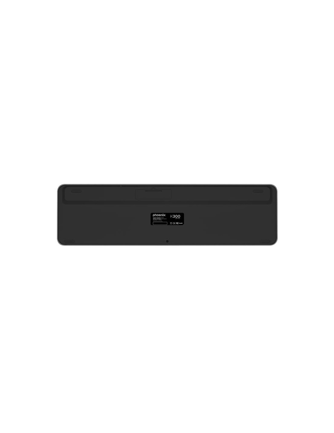 TECLADO PHOENIX K300 MULTIDISPOSITIVO WIRELESS BLACK