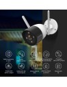 PACK CAMARA TENDA 4X CAMARA IP 2K 3MP IP66 + GRABADOR IP 4 CH