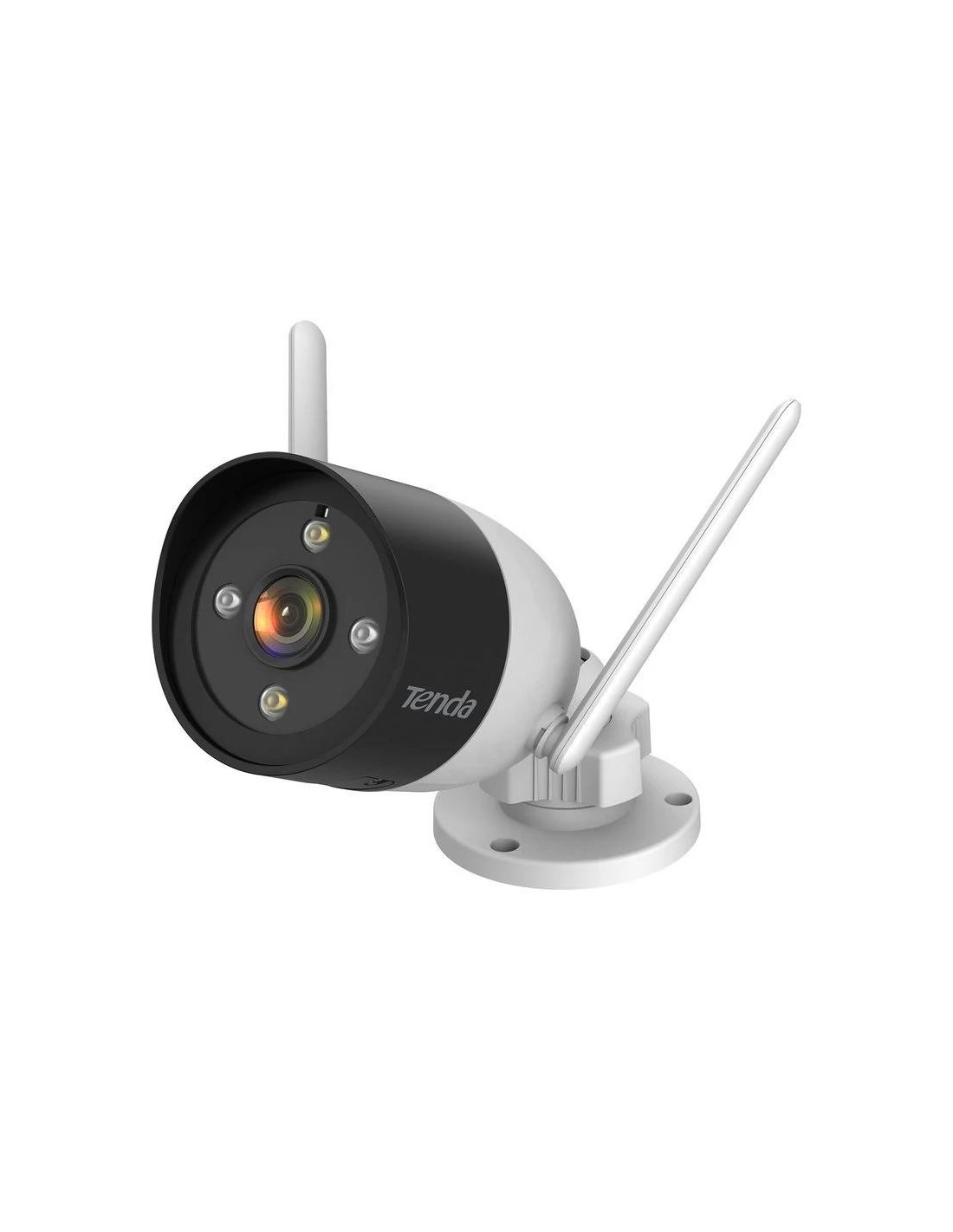 PACK CAMARA TENDA 4X CAMARA IP 2K 3MP IP66 + GRABADOR IP 4 CH