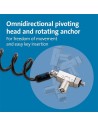 CABLE SEGURIDAD KENSINGTON PORTATIL WEDGE CON LLAVE