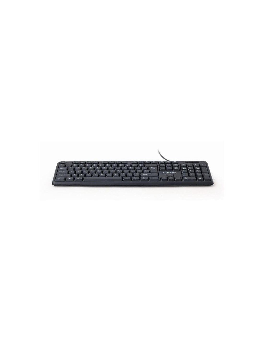 TECLADO GEMBIRD USB BLACK