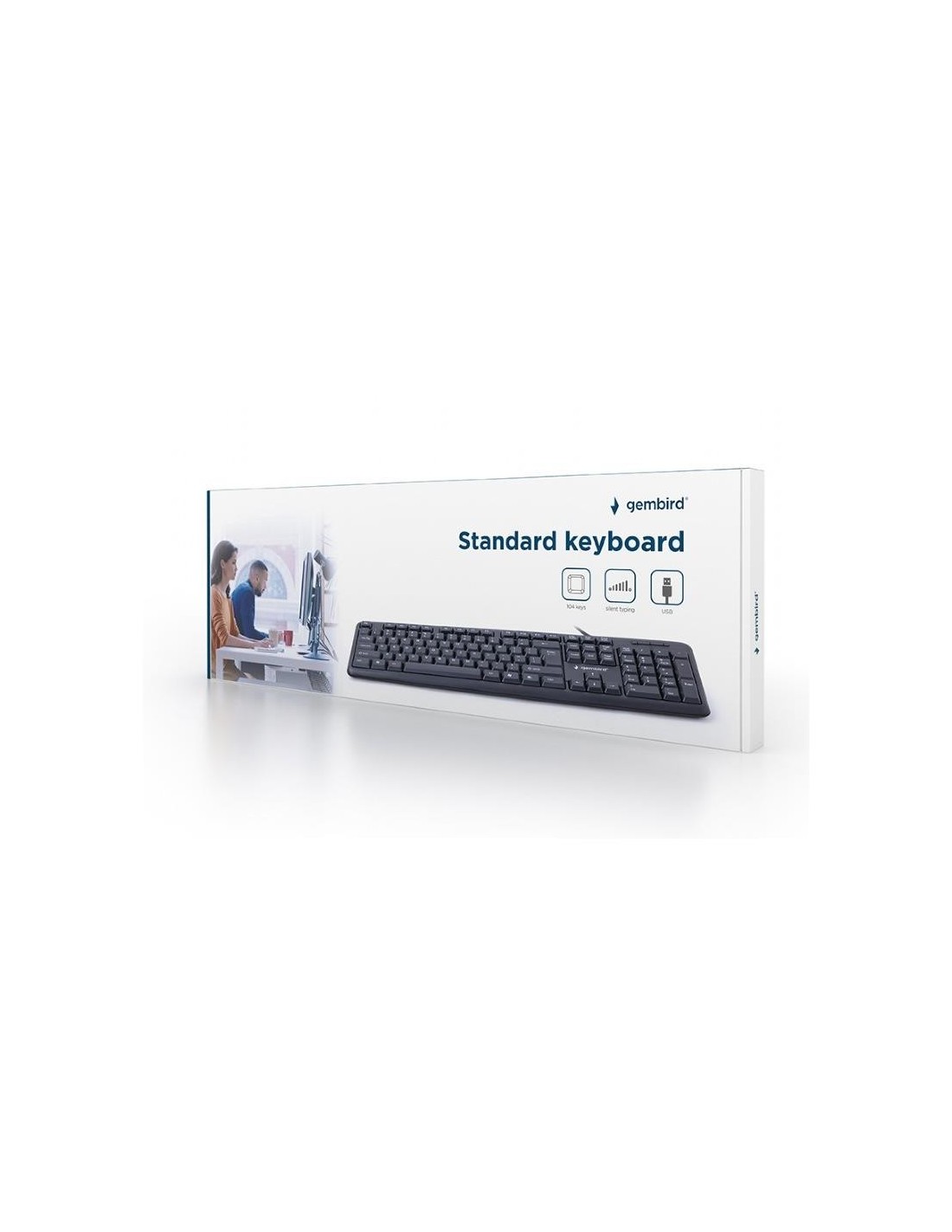 TECLADO GEMBIRD USB BLACK