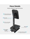SOPORTE VENTION SOBREMESA PARA SMARTPHONE/TABLET 4-12.9 BLACK