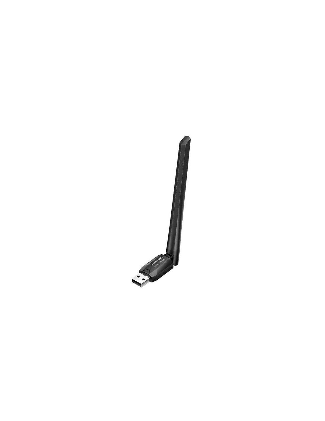 ADAPTADOR VENTION USB WIFI AC650 DUAL BAND BLACK