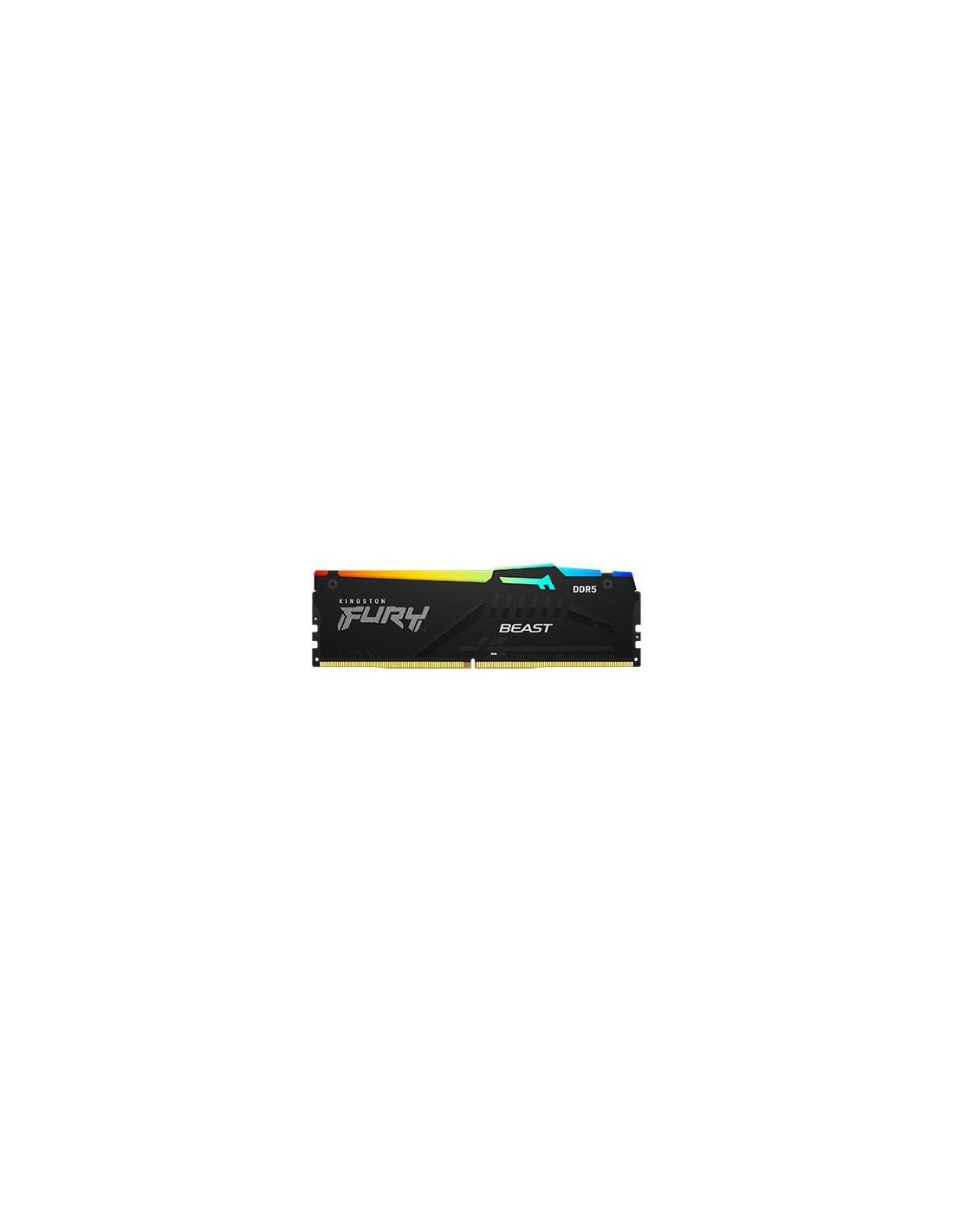MEMORIA RAM KINGSTON 8GB DDR5 5200MHZ RGB BLACK