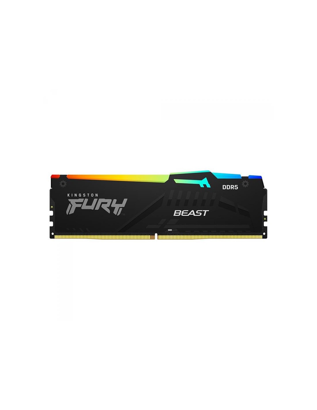 MEMORIA RAM 8GB KINGSTON DDR5 6000MHZ FURY BEAST CL36 135V RGB