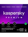 ANTIVIRUS KASPERSKY PREMIUM 1YEAR 20L PC/MAC/ANDROID/IOS L.ELECTRONICA