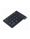 TECLADO NUMERICO GEMBIRD KEYPAD BLUETOOTH 18 TECLAS BLACK