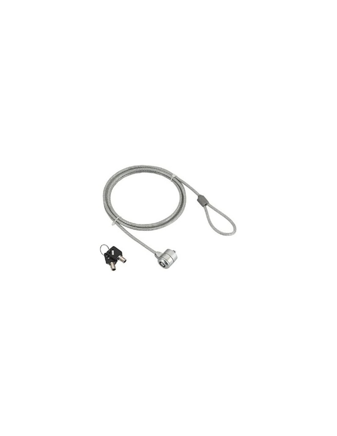 CABLE SEGURIDAD GEMBIRD PORTATIL CON LLAVE